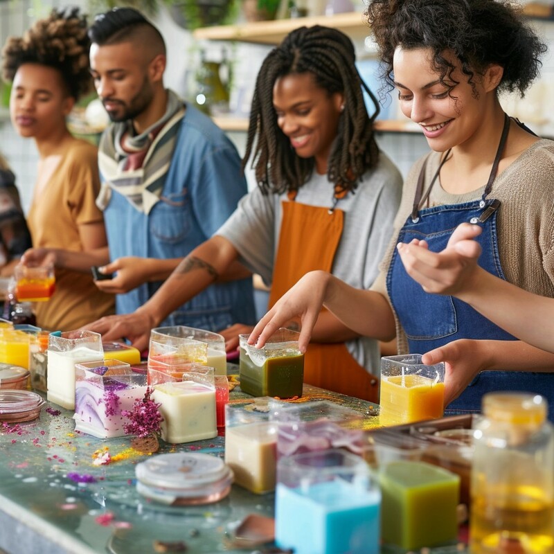 Candle making workshop
